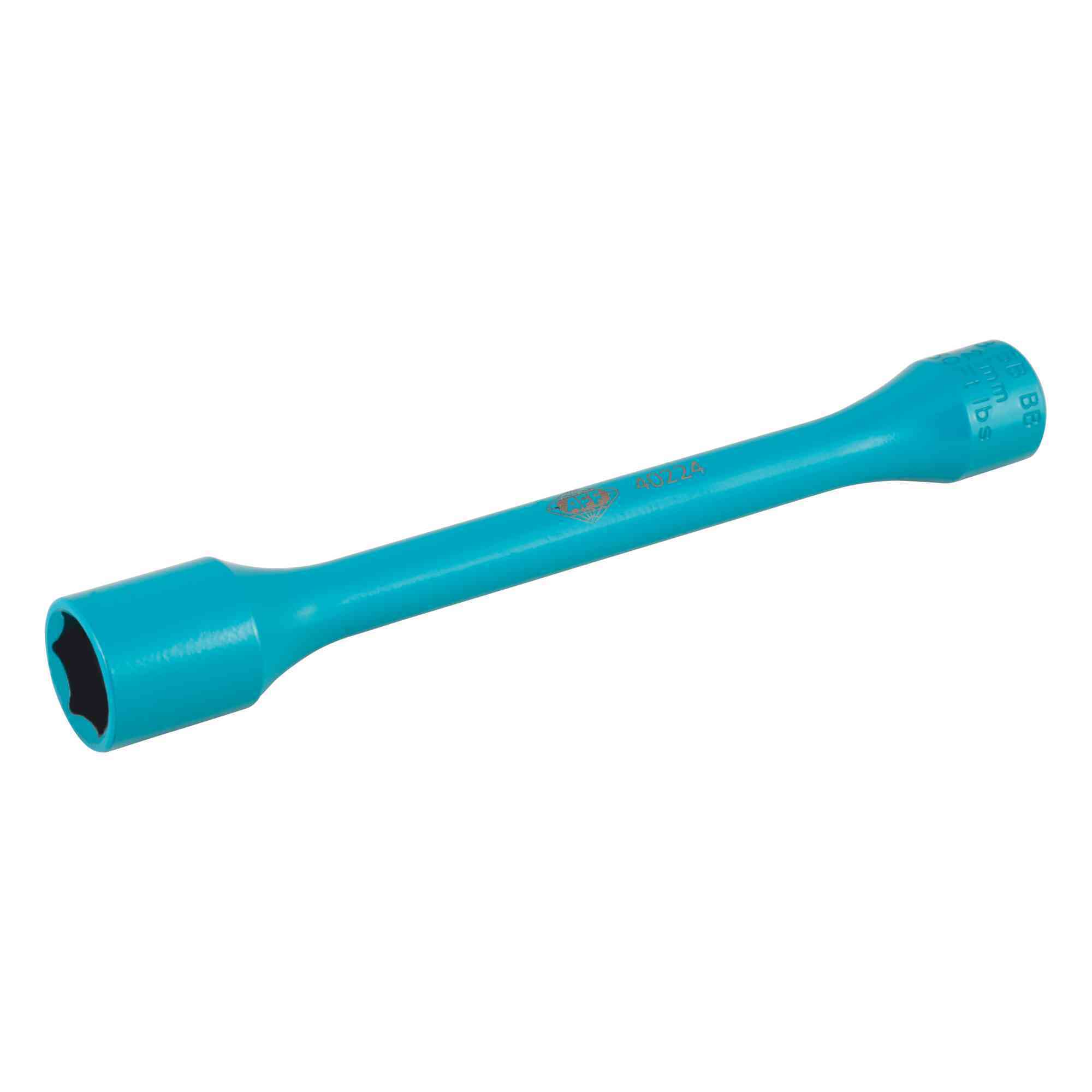 American Forge & Foundry Torque Limiting Socket — 1/2in. Drive, 21mm, 150 ft.-lbs., Turquoise, Model# 40224